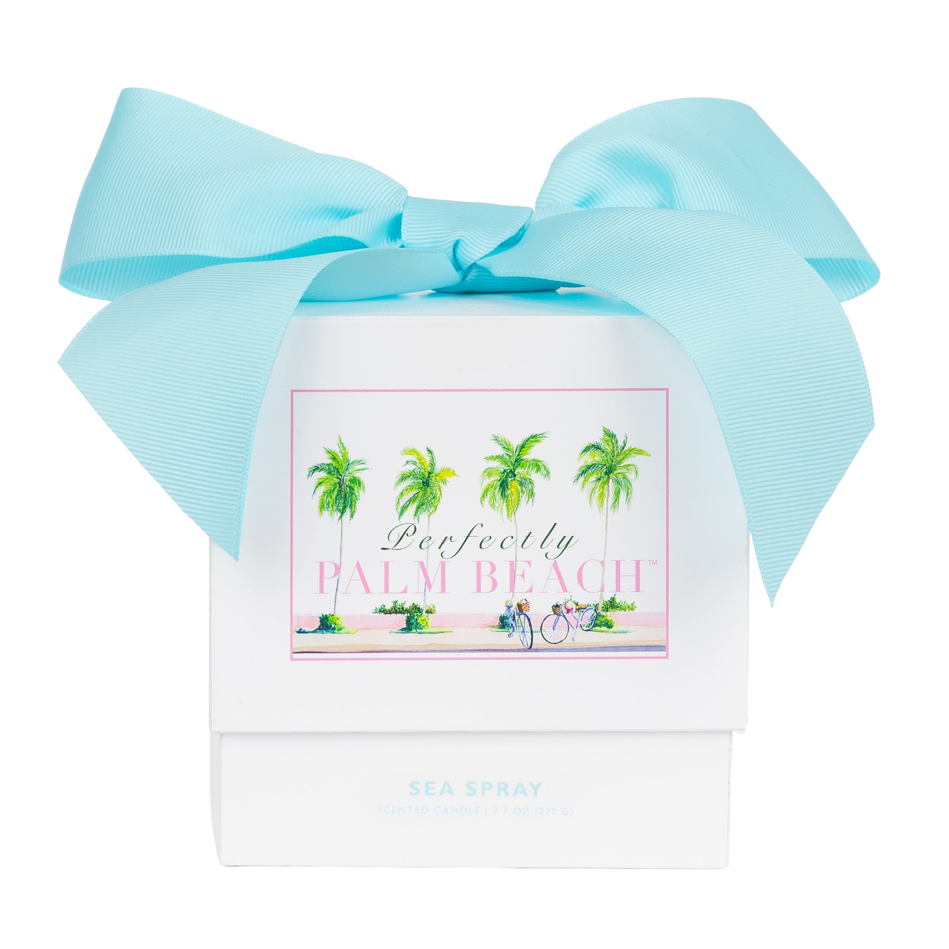 sea and sand candle coconut and palm Sea Spray Candle – Perfectly Palm Beach